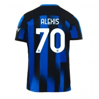 Moški Nogometni dresi Inter Milan Alexis Sanchez #70 Domači 2023-24 Kratek Rokav
